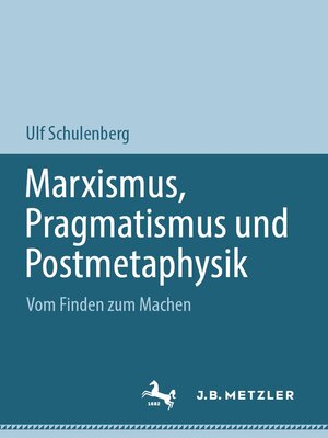 cover image of Marxismus, Pragmatismus und Postmetaphysik